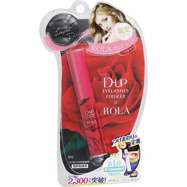 DUP EYELASHES FIXER EX x ROLA LIMITED EDITION 552 CLEAR TYPE 5ml