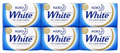 KAO WHITE SOAP AROMATIC MILK 85g 6PACKS