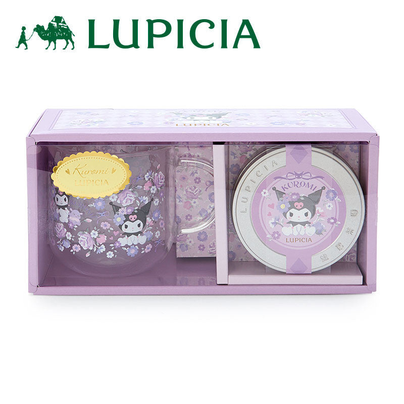 LUPICIA x KUROMI FLAVORED TEA & GLASS MUG SET